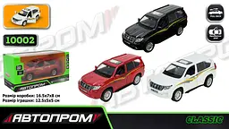 
Машинка металева Toyota Land Cruiser Prado АВТОПРОМ - мініатюра 4