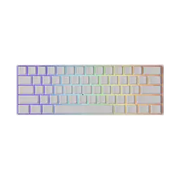 Клавіатура Akko MonsGeek FUN60 Pro RGB Side Printed White (AXM-FUN60PRO-SP-W) - мініатюра 1