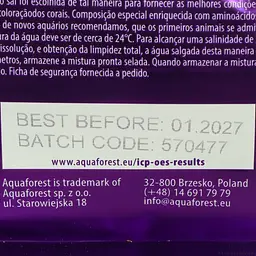 Сіль для рифових акваріумів Aquaforest Reef Salt 25кг - мініатюра 6
