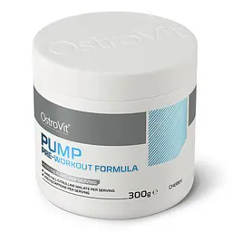 Передтренік OstroVit PUMP Pre-Workout Formula Cherry 300 г - мініатюра 2