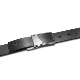 Ремінь чоловічий шкіряний Semi Line Black/Blue (P8234-0 L) 110 см - мініатюра 2