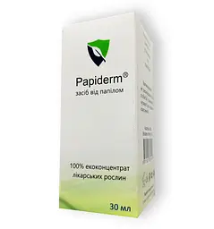 Краплі від папілом Papiderm