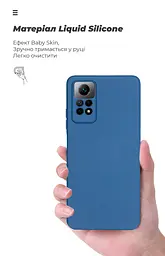 Чехол ArmorStandart ICON для Xiaomi Redmi Note 12 Pro 4G Camera cover Dark Blue (ARM69373) - мініатюра 7