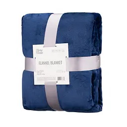 Плед Ardesto Flannel 200x220 см 100% поліестер синій pbe0050455 - мініатюра 2