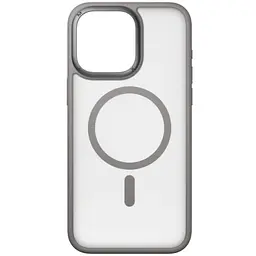 Чохол iPhone 15 Pro Momax CaseForm PLAY with MagSafe, cірий (CPAP23ME)