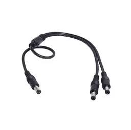 Разветвитель питания кабель для роутера DC (Male) - 2xDC (Male) splitter 1х2 Voltronic 5.5х2.5мм 30см