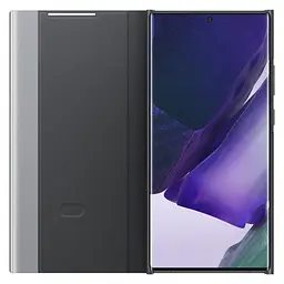 Чохол-книжка Official S-View Clear View Cover EF-ZN985CBEGRU для Samsung Note 20 Ultra (6.9") Чорний - мініатюра 6