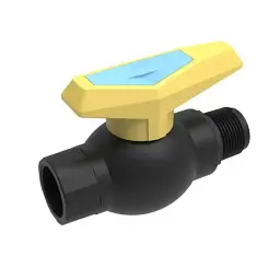Кран кульовий SantehPlast ПЕ ВН 1 1/4"х1 1/4" PP 30412