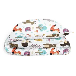 Дитяча постіль без простирадла COLORFUL ANIMALS COSAS (4822052109502) - мініатюра 4