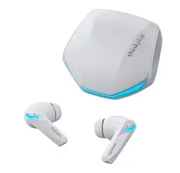 Беспроводные Bluetooth 5.3 наушники с микрофоном Lenovo GM-2 Pro ThinkPlus White - мініатюра 1