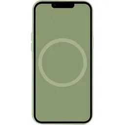 Чохол Silicone Case with Button, Animation & MagSafe для Apple iPhone 17 Pro Light Moss AAA [161688] - мініатюра 3