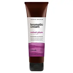 Живильна тонувальна маска СЛИВА NOOK KROMATIC CREAM Nourishing Color Mask Velvet Plum 150 мл