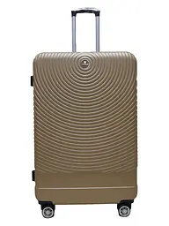 Валіза велика L ABS-пластик Worldline Airtex 652 78×52×34см 128л Шампань
