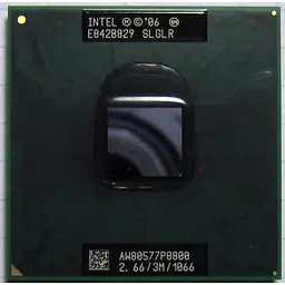 Процесор для ноутбука Intel Core 2 Duo P8800 2.66GHz/3M/25W Socket P Б/В