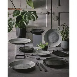 Тарілка обідня Luminarc Diana 25 см Black (V0121) - мініатюра 17