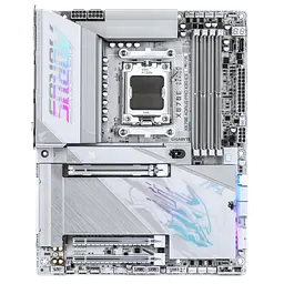 Материнська плата Gigabyte X870E Aorus Pro X3D Ice Socket AM5 (X870E A PRO X ICE) Б/В - мініатюра 1