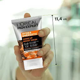 Гель для вмивання очищуючий пробуджуючий L'Oreal Paris Гідра енергетик Men Expert 100 мл - мініатюра 3