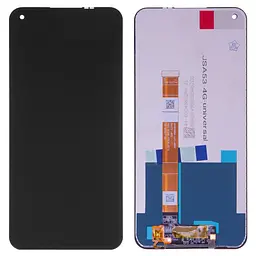 Дисплей для OnePlus Nord N100, чорний, без рамки, High