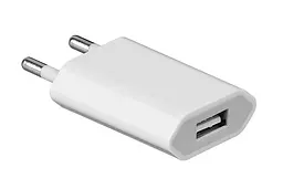 Мережевий зарядний пристрій для всіх телефонів з USB-входом на 1 А зарядний адаптер OEm 5w - мініатюра 2