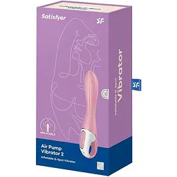 Вібратор точки G Satisfyer Air Pump Vibrator 2 надувається - мініатюра 5