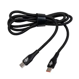 Кабель LogicPower C1001MC3 USB 3.0 Type-C - Type-C 100 Вт PD 1 м сірий - мініатюра 2