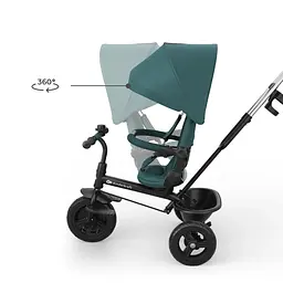 Триколісний велосипед Kinderkraft Aston 2 Plus Green (KRASTO02GREPL00) - мініатюра 9