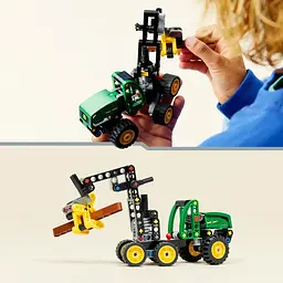 Конструктор LEGO Technic Колісний комбайн John Deere 1470H 117 деталей (42218) - мініатюра 10