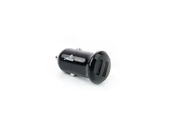 Зарядний пристрій 12 Atelie 12V Автомобільний КОМПАКТ 2 USB (24V - 5V 2,1A) чорний