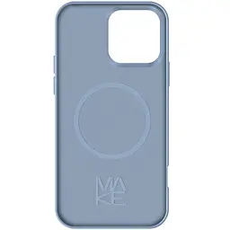 Чохол MAKE Apple iPhone 16 Pro Max Silicone Solo Sky Blue - мініатюра 5