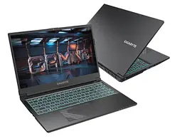 Ноутбук Gigabyte G5 MF F15.6 FHD, intel i5-12500H, 16GB, F512GB, NVD4050-6, DOS, чорний (G5_MF-E2KZ313SD) - мініатюра 2