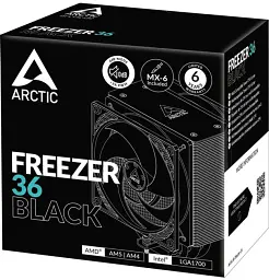 Кулер процесора ARCTIC Freezer 6 SI, black - мініатюра 6