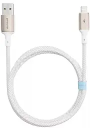 Кабель Proove Dense Metal USB to Lightning 2.4A (1m) white (CCDM20001102) - мініатюра 3