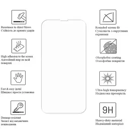Плівка захисна Drobak Hydrogel Apple iPhone 15 Pro (292914) - мініатюра 4