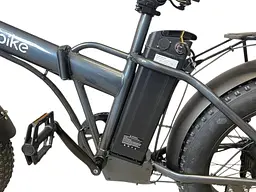 Електровелосипед EvoBike Storm V8S (1000W, 48V, 18Ah) Фетбайк + Вантажний Багажник Чорний - мініатюра 4