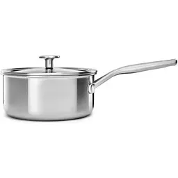 Ківш KitchenAid Multi-Ply Stainless Steel з кришкою 18 см 2.1 л (CC003257-001) - мініатюра 2