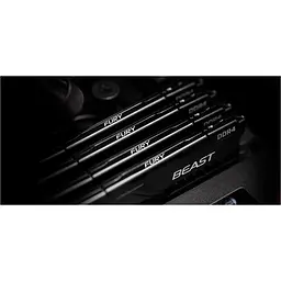 Модуль пам'яті Kingston Fury DDR4 16GB 3200Mhz Beast Black (KF432C16BB1/16WP) - мініатюра 2