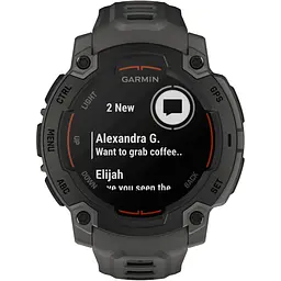 Смарт-годинник Garmin Instinct E 45mm Black with Charcoal Band (010-02933-00) [125567] - мініатюра 7
