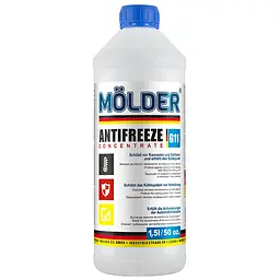 Антифриз Molder концентрат синій 1.5 л (UKF-015-G11) - мініатюра 2