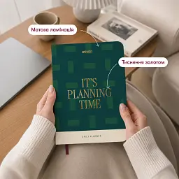 Планер-щоденник Orner "It's planning time" зелений - мініатюра 3