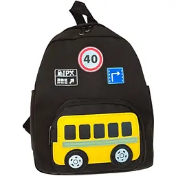 Дитячий наплічник Evo-Kids Small Bus Black (2418-7 Black Bus)