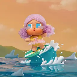 Колекційна м'яка іграшка-сюрприз Pop Mart Crybaby Vacation Mode On (CBVM-01) - мініатюра 3