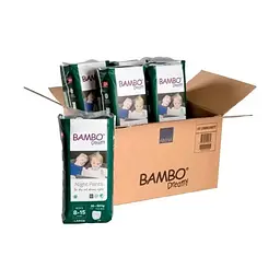 Нічні ЕКО Підгузки-трусики для хлопчиків Bambo Dreamy Night Pants Boys (35-50 кг.) - мініатюра 4
