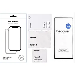 Захисне скло BeCover для Google Pixel 7 10D Black (711489) - мініатюра 2