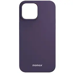 Чохол iPhone 14 Pro Max Momax Silicone 2.0 Case with MagSafe, Purple (MSAP22XLU)