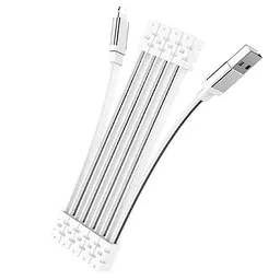 Кабель Hoco U103 USB to Lightning 1 м білий