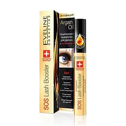 Сироватка для вій Eveline SOS Lash Booster 5 в 1 10 мл (LTUSOSULTBO) - мініатюра 2