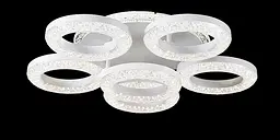 Люстра стельова LED Splendid Ray LT8003/5+1, 144W, білий, сучасний стиль з пультом - мініатюра 4