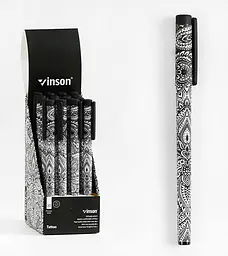 Ручка Tattoo А3/M 45639 Vinson Fashion 0,7мм, кулькова синя (6948910000236) - мініатюра 3