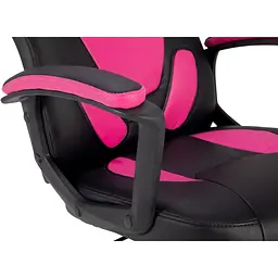 Геймерське дитяче крісло GT Racer чорне з рожевим (X-1414 Black/Pink) - мініатюра 3