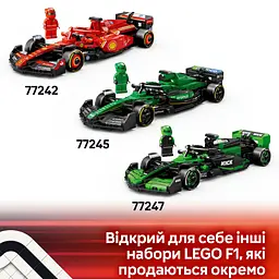 Конструктор LEGO Speed Champions Автомобіль для перегонів F1 Williams Racing FW46, 263 деталі (77249) - мініатюра 15